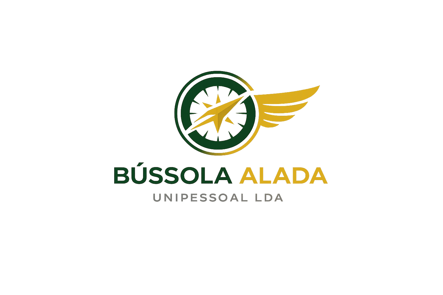 Logo Bússola Alada